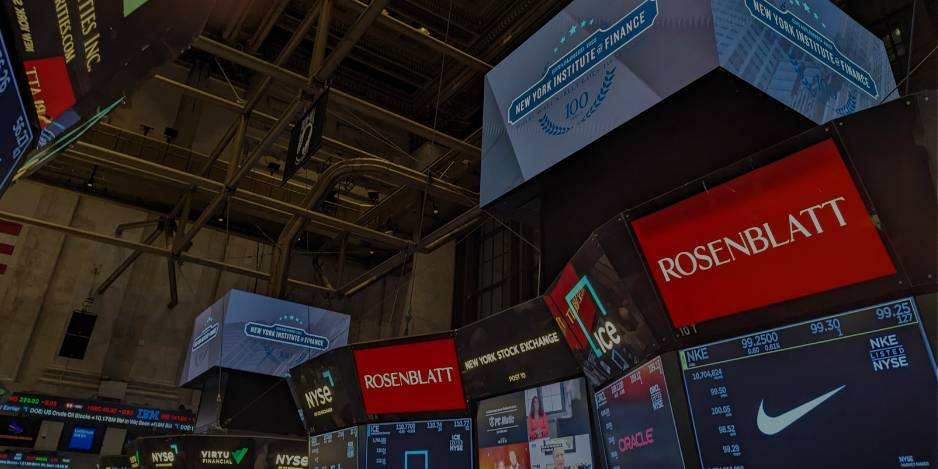 New York Stock Exchange trading floor